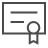 Certificate gray