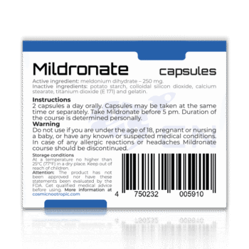 MILDRONATE® (MELDONIUM) — изображение 3