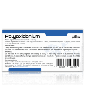 AZOXIMER BROMIDE (POLYOXIDONIUM ®) — изображение 3