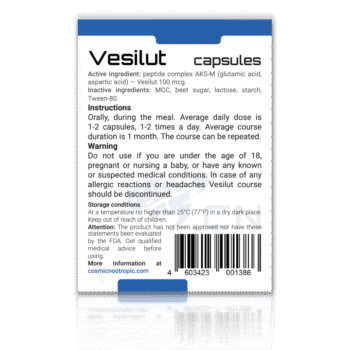 VESILUT ® (URINARY PEPTIDES)
