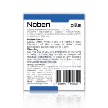 IDEBENONE (NOBEN ®) — изображение 3