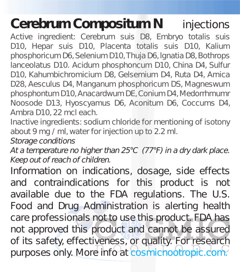 CEREBRUM COMPOSITUM ®